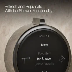 Two-outlet bath/shower digital control