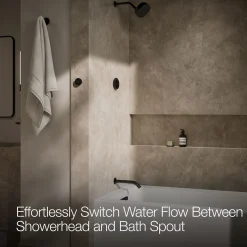Two-outlet bath/shower digital control