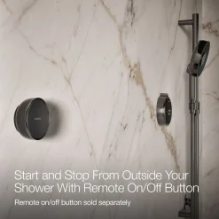 Two-outlet shower digital control