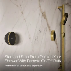 Two-outlet shower digital control