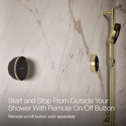 Two-outlet shower digital control