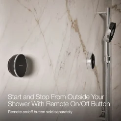 Two-outlet shower digital control