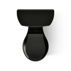 Two-piece round-front toilet, 1.28 gpf