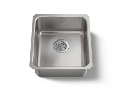 15-3/4" undermount single-bowl bar sink