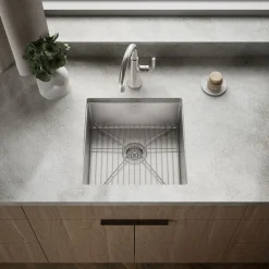 18-1/4" undermount single-bowl bar sink