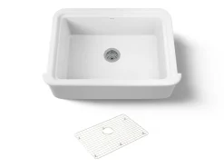 32-1/2" undermount single-bowl farmhouse kitchen sink