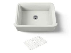 32-1/2" undermount single-bowl farmhouse kitchen sink