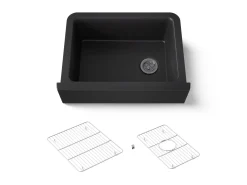 29-11/16" undermount single-bowl farmhouse kitchen sink