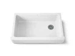 35-1/2" undermount single-bowl farmhouse kitchen sink