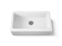 33" undermount single-bowl farmhouse kitchen sink