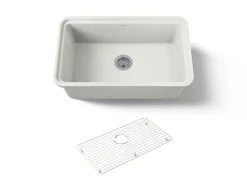 30" undermount single-bowl kitchen sink