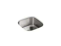 19-3/4" undermount single-bowl kitchen sink