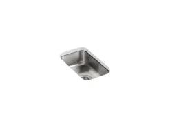 10-3/4" undermount single-bowl kitchen sink