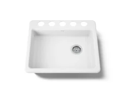 25" undermount single-bowl kitchen sink