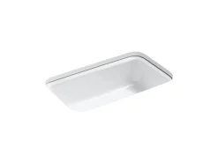 31" undermount single-bowl kitchen sink