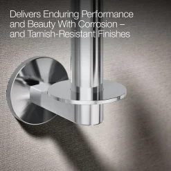 Vertical toilet paper holder