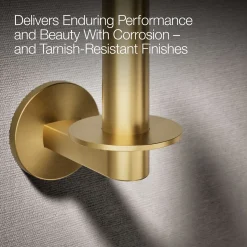 Vertical toilet paper holder