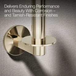 Vertical toilet paper holder