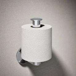 Vertical toilet paper holder