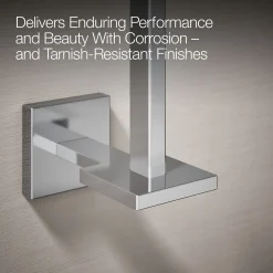 Vertical toilet paper holder