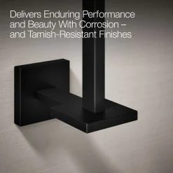 Vertical toilet paper holder