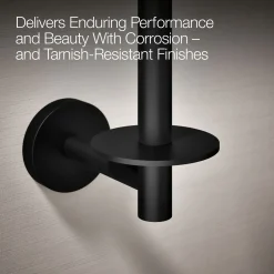 Vertical toilet paper holder