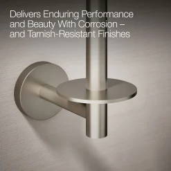 Vertical toilet paper holder