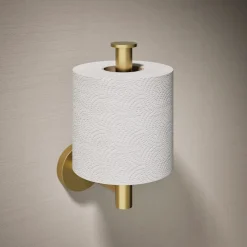 Vertical toilet paper holder