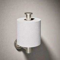 Vertical toilet paper holder
