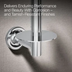 Vertical toilet paper holder