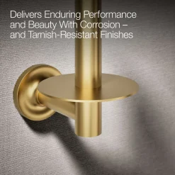 Vertical toilet paper holder