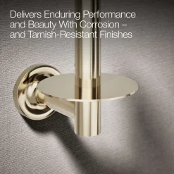 Vertical toilet paper holder