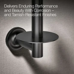 Vertical toilet paper holder