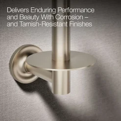 Vertical toilet paper holder