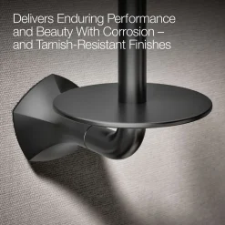 Vertical toilet paper holder