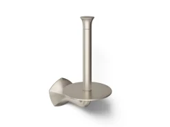 Vertical toilet paper holder