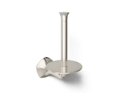 Vertical toilet paper holder