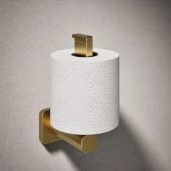 Vertical toilet paper holder