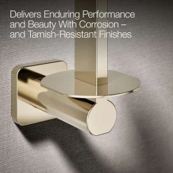 Vertical toilet paper holder