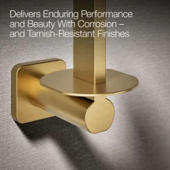 Vertical toilet paper holder