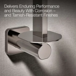 Vertical toilet paper holder