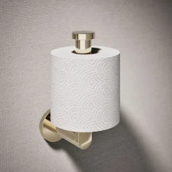 Vertical toilet paper holder