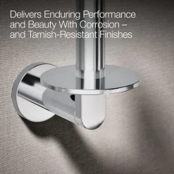 Vertical toilet paper holder