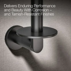Vertical toilet paper holder
