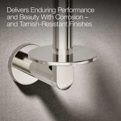 Vertical toilet paper holder