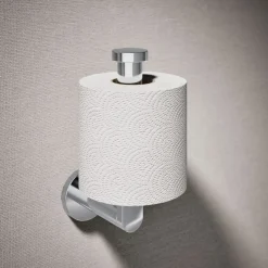 Vertical toilet paper holder