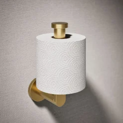 Vertical toilet paper holder