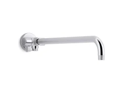 Wall-mount arm for rainhead/showerhead and handshower with 2-way diverter
