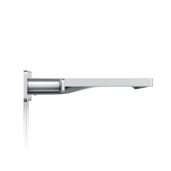 Wall-mount bath faucet trim