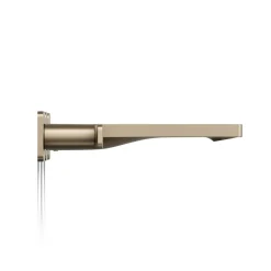 Wall-mount bath faucet trim